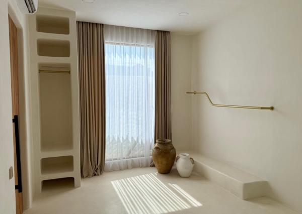 Štýlová 2-izbová vila s výhľadom na ryžové polia v Munggu