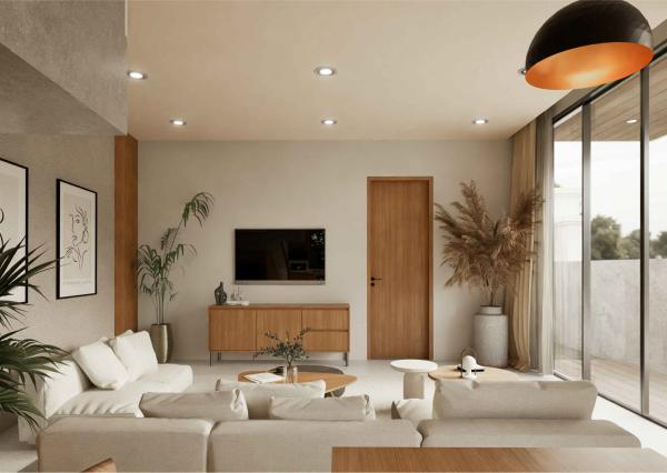 Moderná trojspálňová vila s bazénom v oblasti Melasti