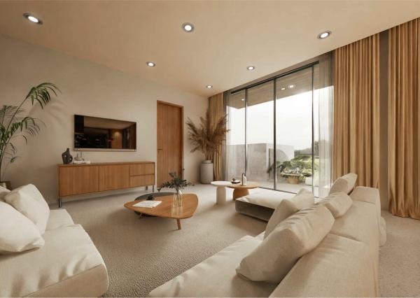 Moderná trojspálňová vila s bazénom v oblasti Melasti