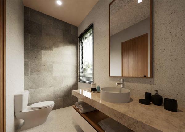 Moderná trojspálňová vila s bazénom v oblasti Melasti