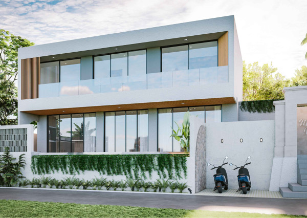 Moderná trojspálňová vila s bazénom v oblasti Melasti