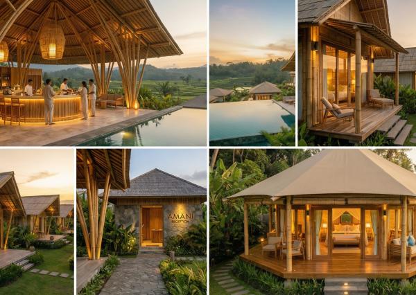 Rezortný projekt AMANI Nature Resort vily v oblasti Pupuan