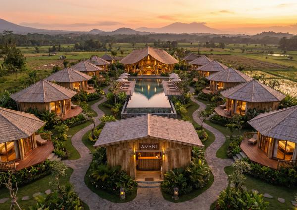 Rezortný projekt AMANI Nature Resort vily v oblasti Pupuan