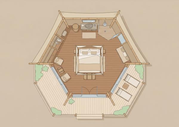 Rezortný projekt AMANI Nature Resort vily v oblasti Pupuan