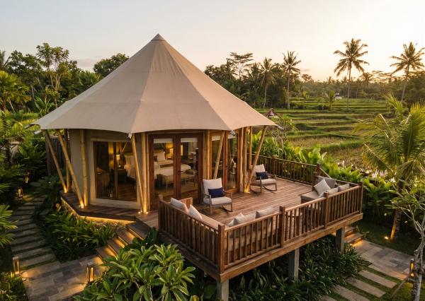 Rezortný projekt AMANI Nature Resort vily v oblasti Pupuan