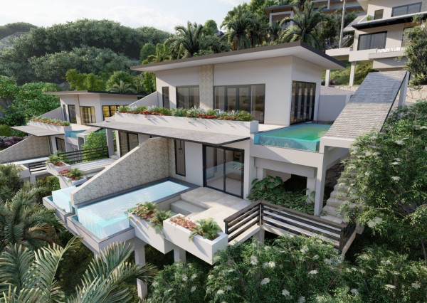 Apartmány a vily s výhľadom na oceán