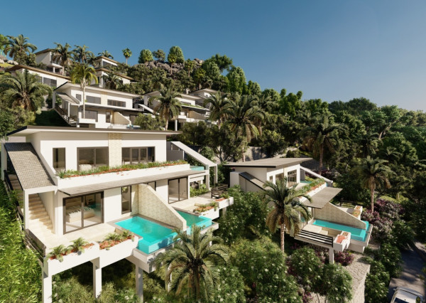 Apartmány a vily s výhľadom na oceán