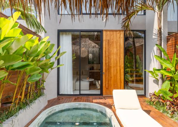 Hotová dizajnová vila s jednou spálňou a privátnym bazénom