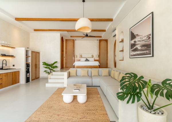 Hotová dizajnová vila s jednou spálňou a privátnym bazénom