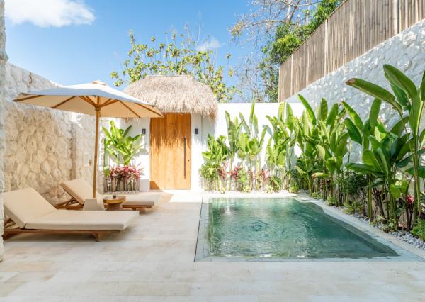 Hotová dizajnová vila s jednou spálňou a privátnym bazénom