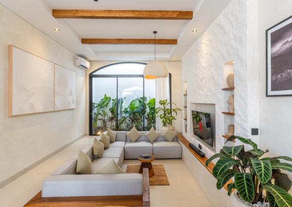 Hotová dizajnová vila s jednou spálňou a privátnym bazénom