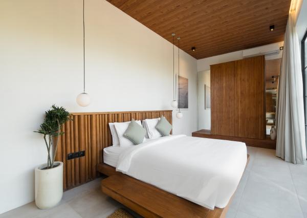 Dizajnérska vila s 2 spálňami v modernom balijskom štýle