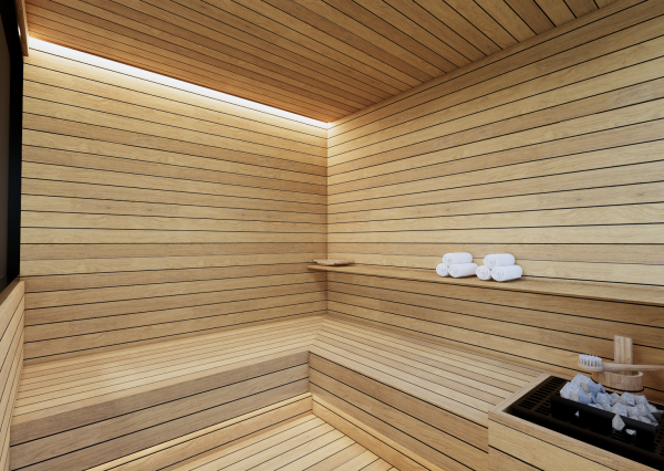 Moderná vila s výhľadom na oceán a súkromným wellness