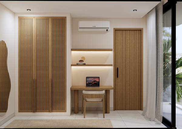 Moderná vila s výhľadom na oceán a súkromným wellness