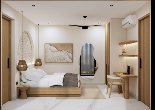 Moderná vila s výhľadom na oceán a súkromným wellness