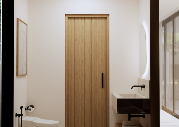 Moderná vila s výhľadom na oceán a súkromným wellness