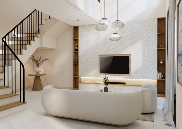 Moderná vila s výhľadom na oceán a súkromným wellness