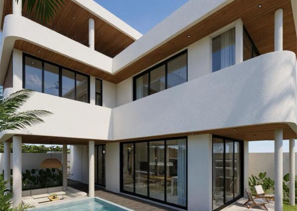 Luxusná vila s 2 spálňami a panoramatickou strechou