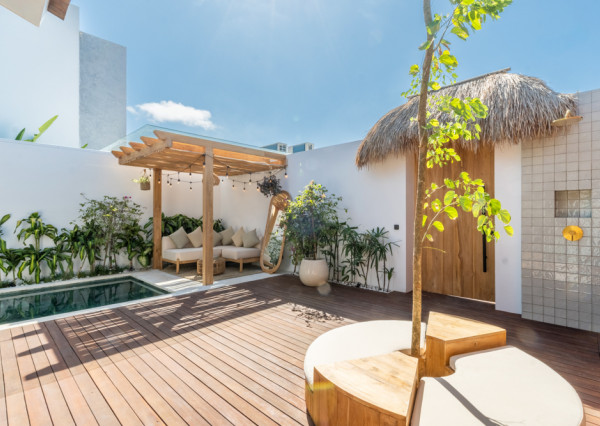 Hotová dizajnová vila s jednou spálňou a privátnym bazénom