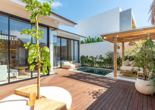 Hotová dizajnová vila s jednou spálňou a privátnym bazénom