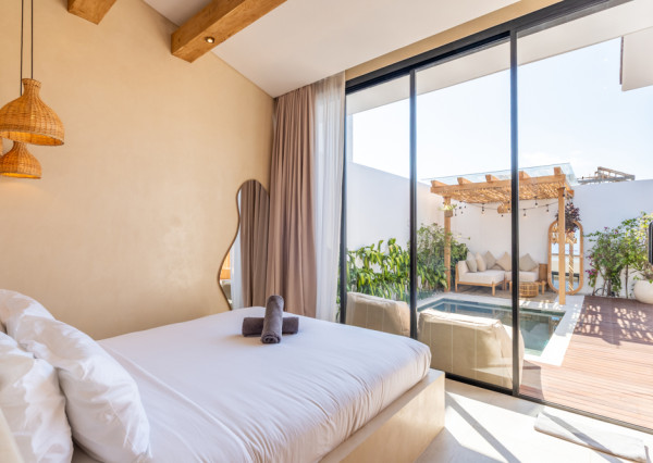 Hotová dizajnová vila s jednou spálňou a privátnym bazénom