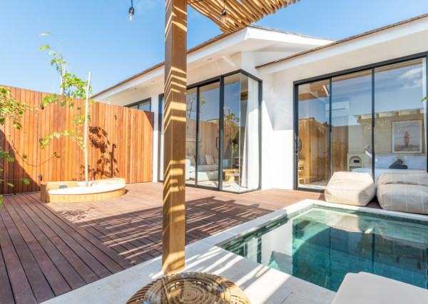 Hotová dizajnová vila s jednou spálňou a privátnym bazénom