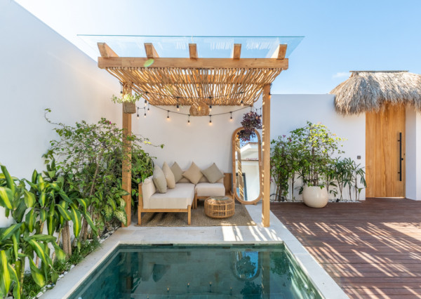 Hotová dizajnová vila s jednou spálňou a privátnym bazénom