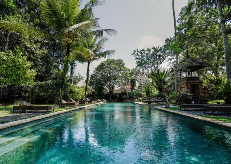 Súkromná joglo vila s komunitnými priestormi v Sayan, Ubud